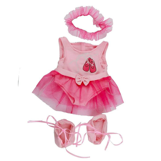 accessoire tenue de ballerine rose pour peluche