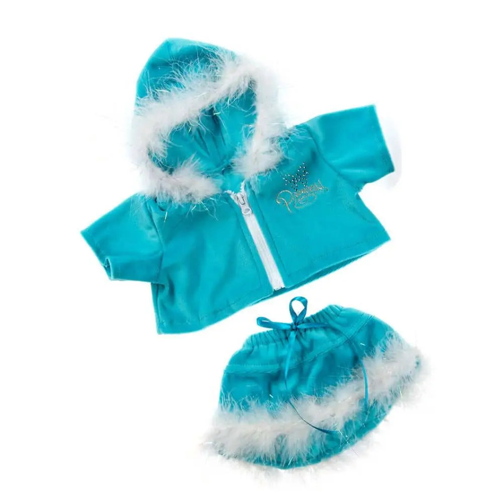 Tenue de Princesse Bleue pour peluche
