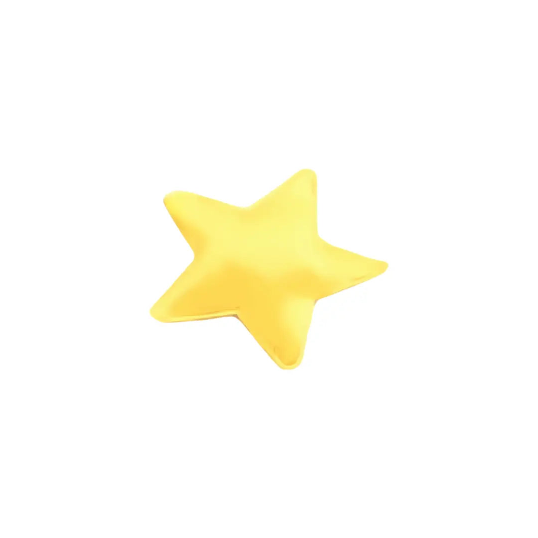 étoile de voeu jaune pour peluche