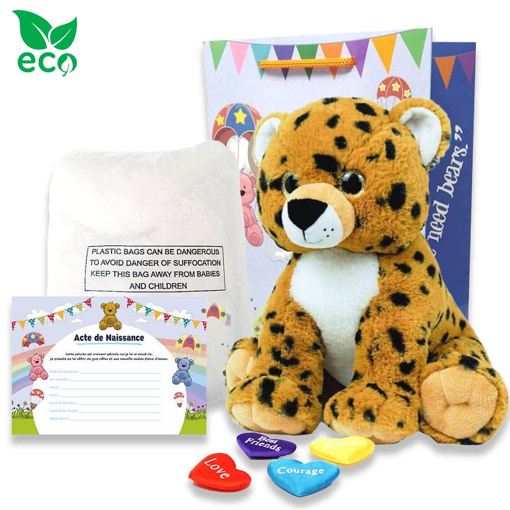 Kit Peluche Complet Guépard ECO
