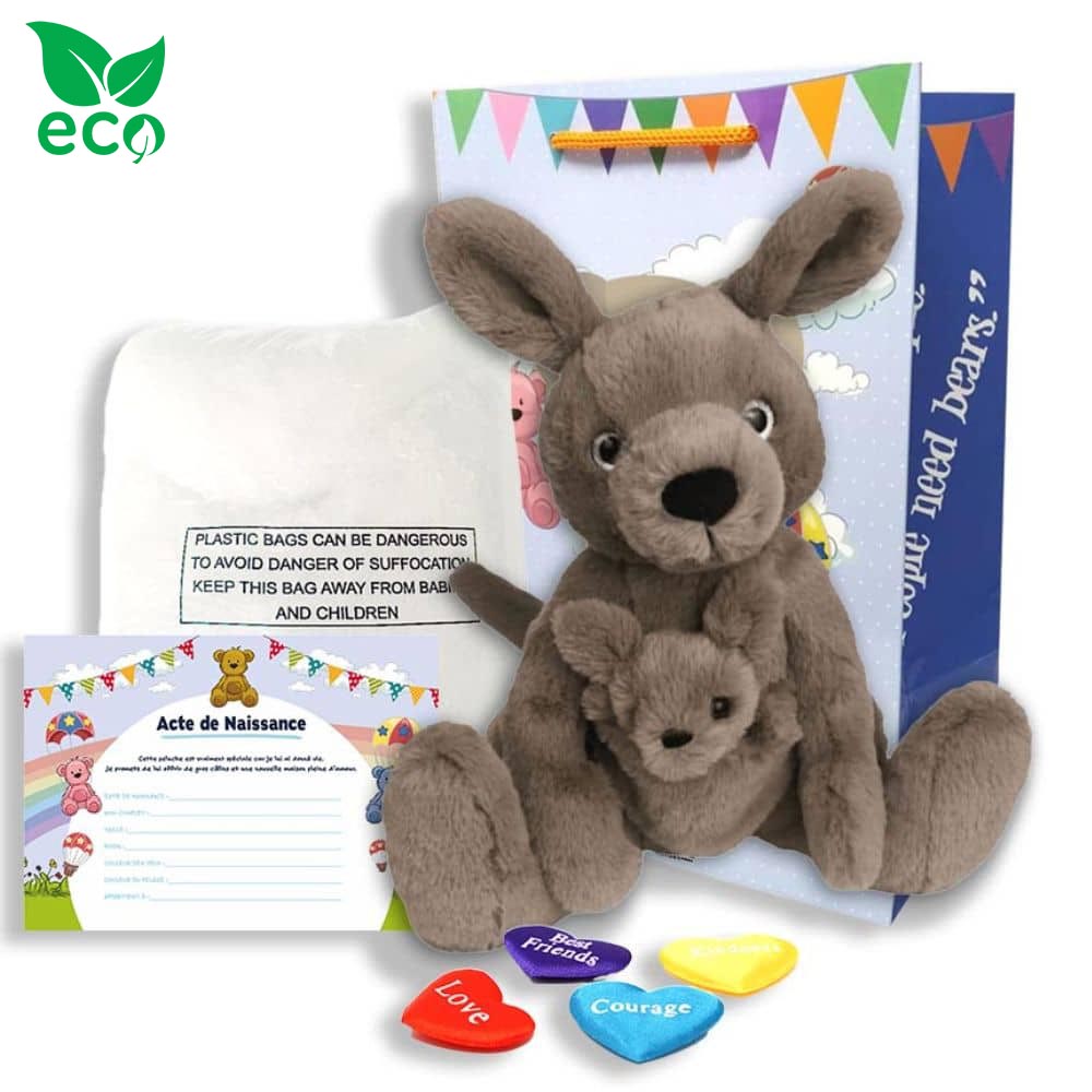 Coffret Peluche Kangourous ECO