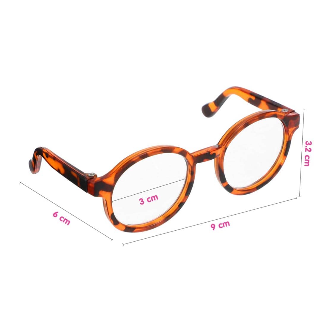 taille des Accessoires lunettes pour peluches