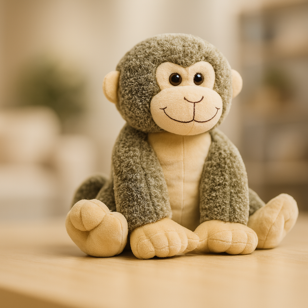 Coffret Peluche Singe
