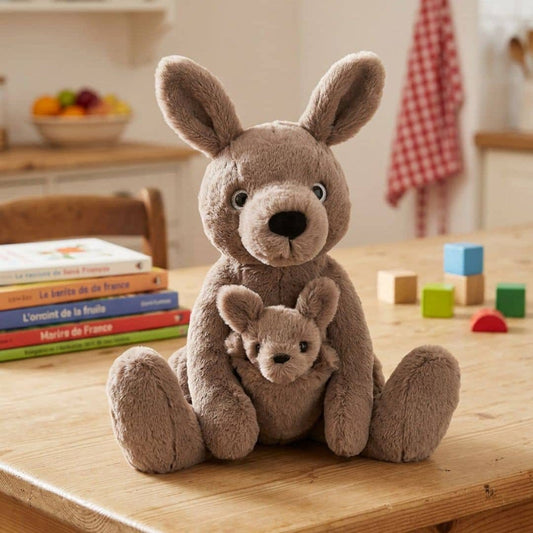 peluche kangourou