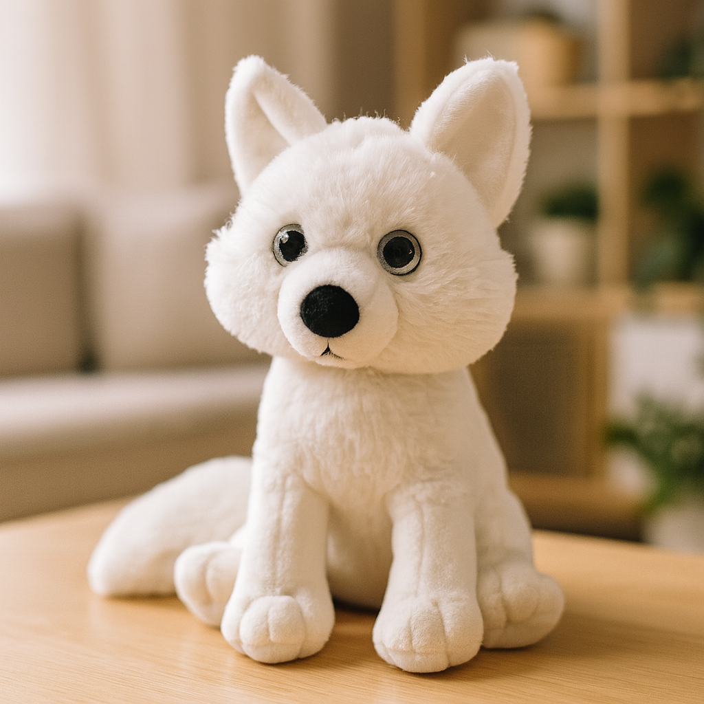Coffret Peluche Renard des Glaces ECO