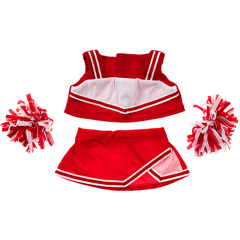 accessoire tenue de cheerleader pompom girl pour peluche