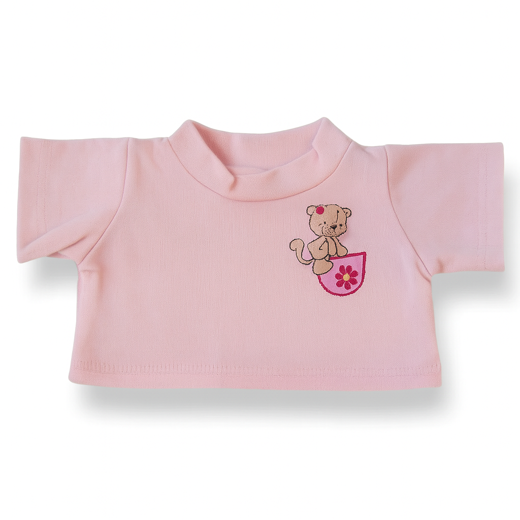 T-shirt Rose Petit Nounours