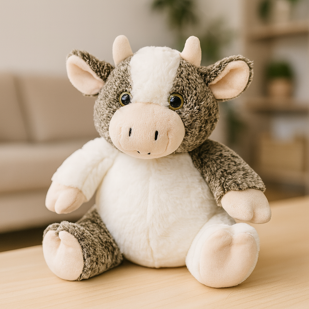 Coffret Peluche Vache ECO