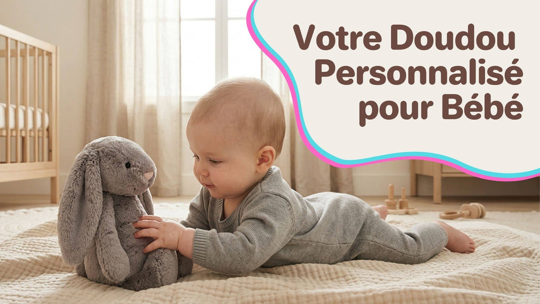 Naissance : doudou personnalisé pour bébé