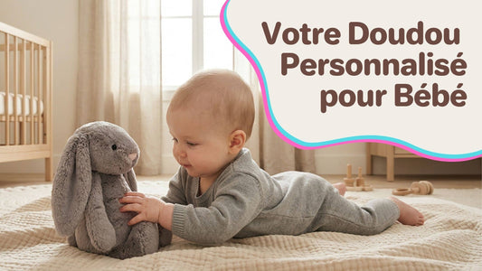 Naissance : doudou personnalisé pour bébé