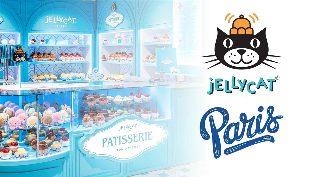 Peluche JellyCat paris France et expérience patisserie