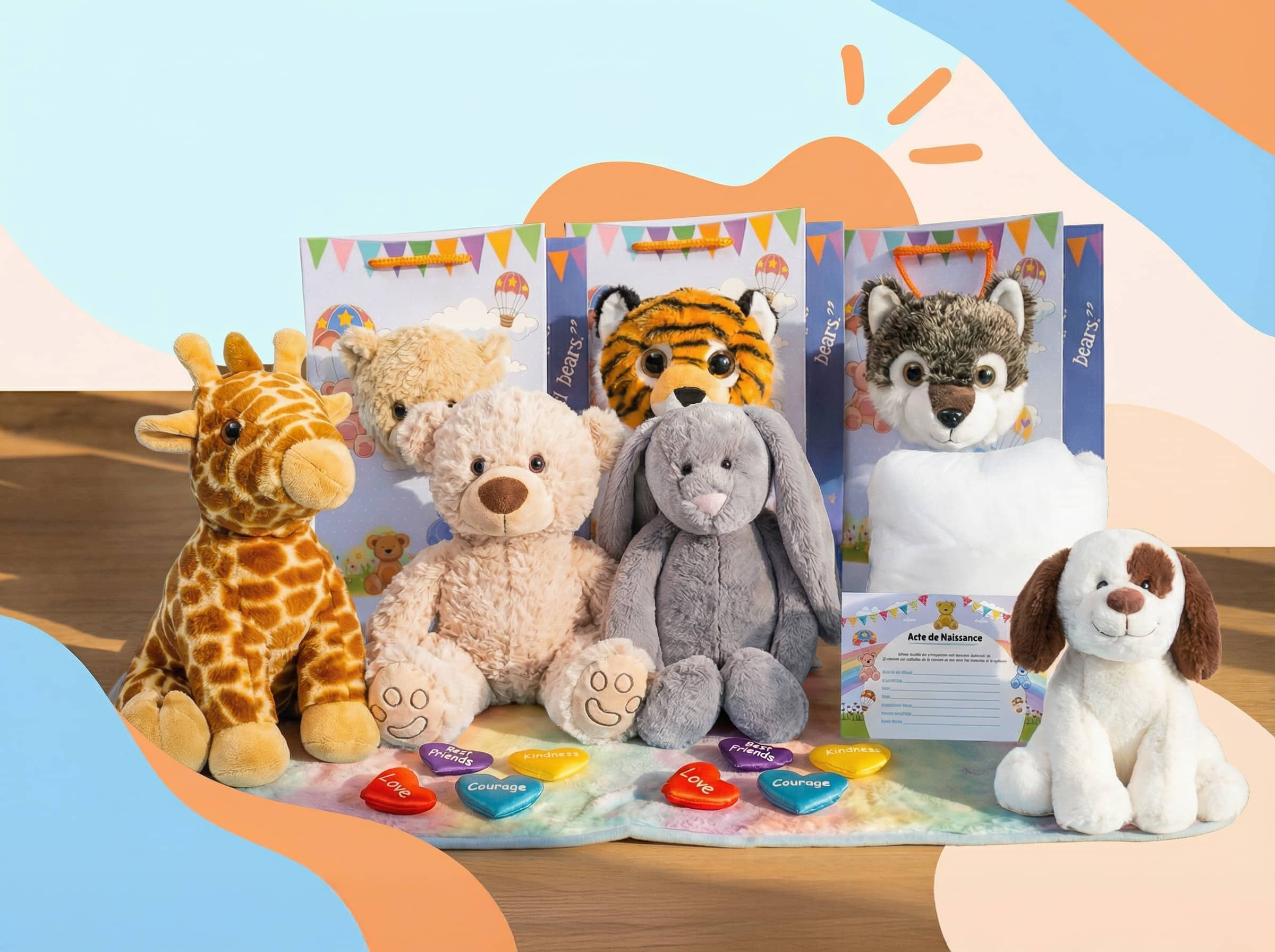 Atelier créer sa peluche en famille en couple