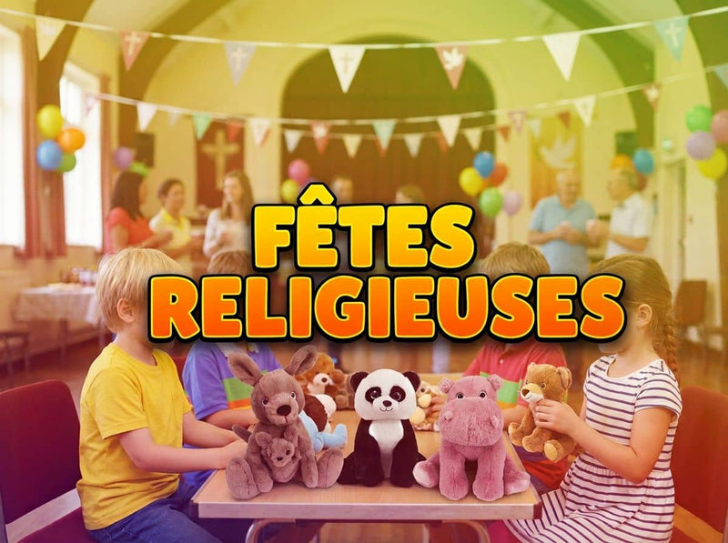 Cadeaux et activités à faire lors de fêtes religieuses : baptême,bar mitzvah, communion, confirmation, profession de foi