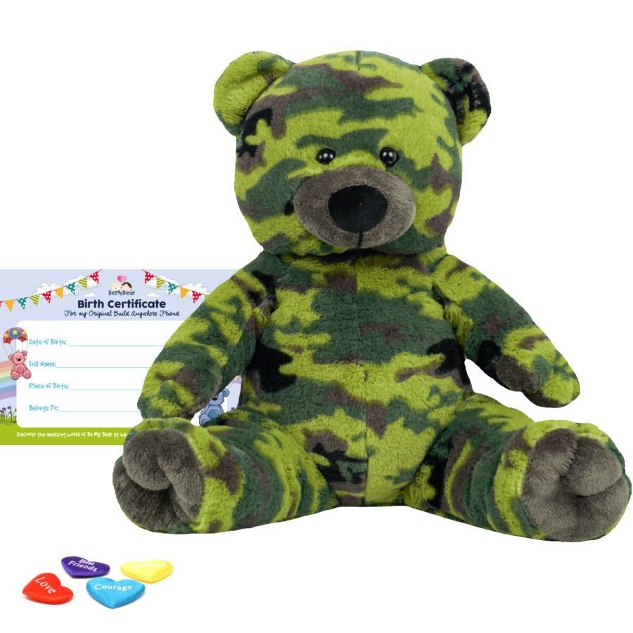 Clotaire l'Ours Militaire 40cm