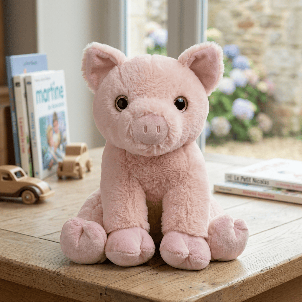 Peluche Cochon ECO à Personnaliser
