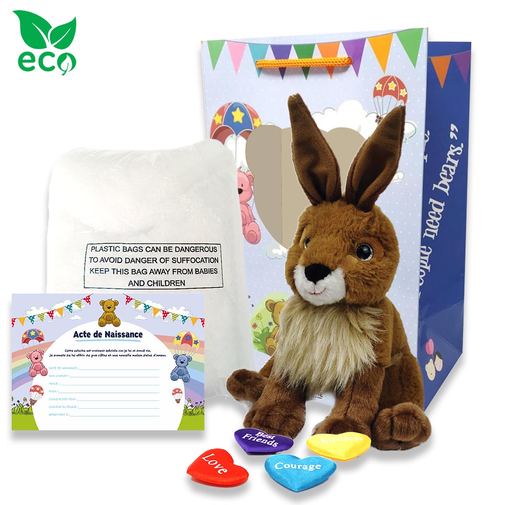 petite Peluche Lapin à créer et personnalisée