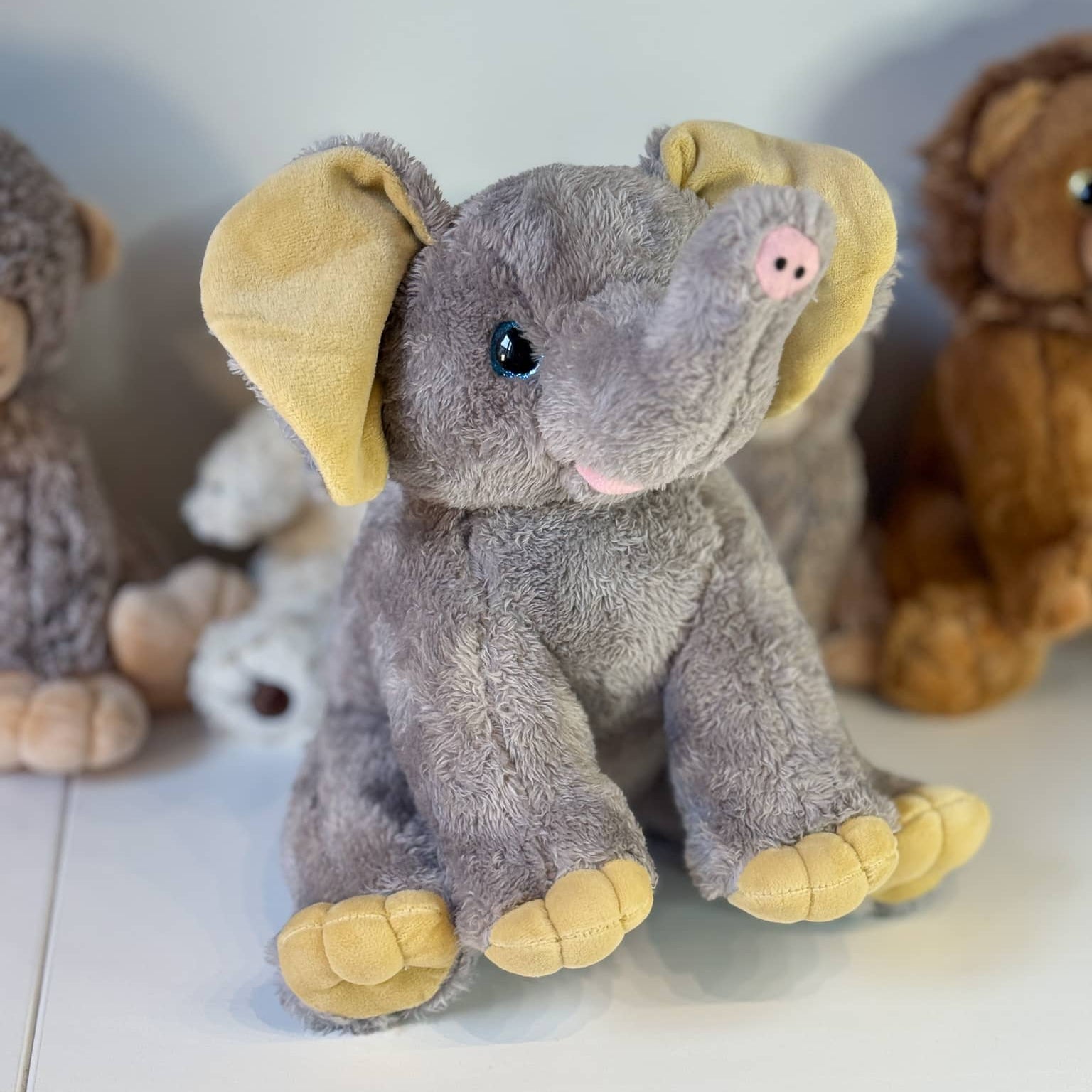 Peluche éléphant 40cm à créer