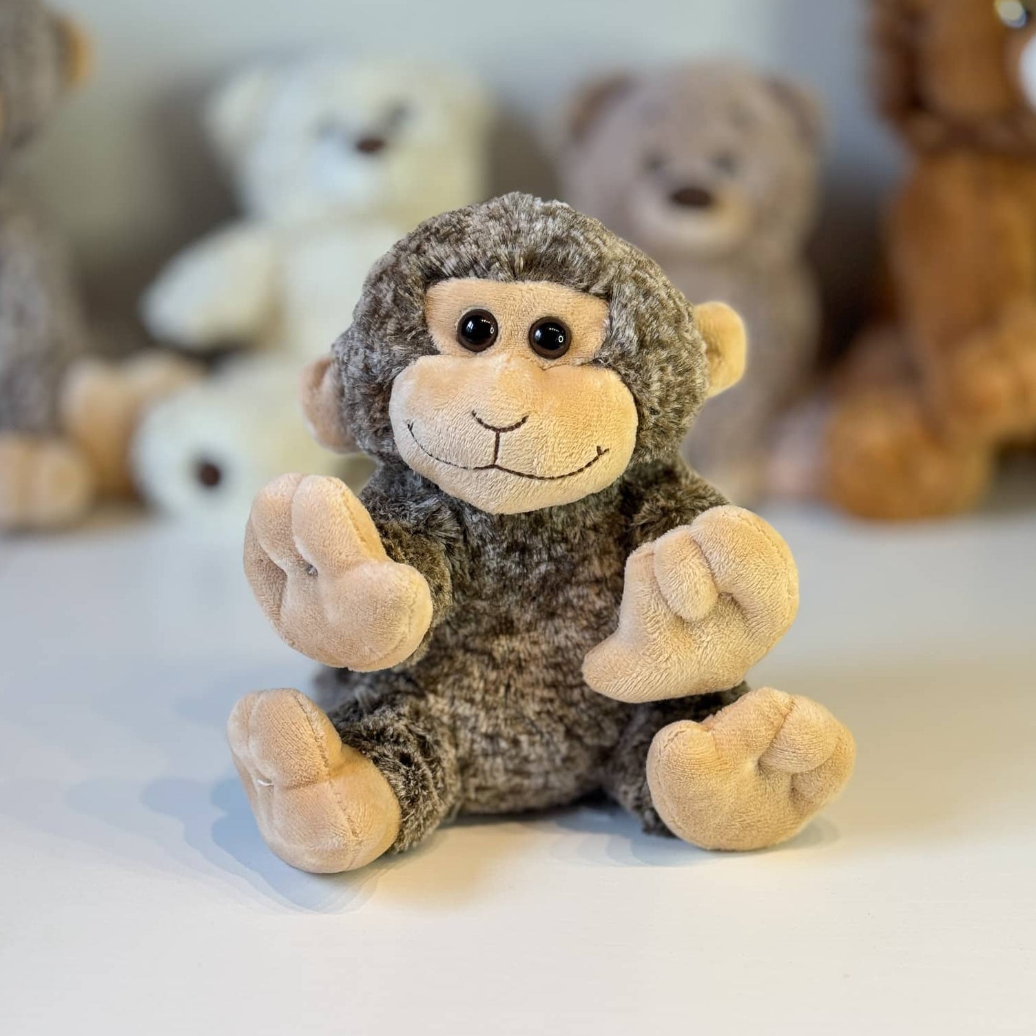 Peluche Singe Chimpanzé 20cm à créer