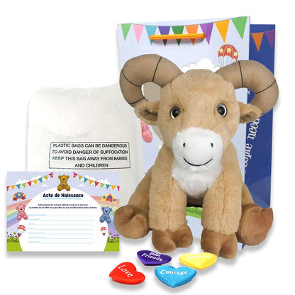 Kit Peluche Complet Bélier à Cornes