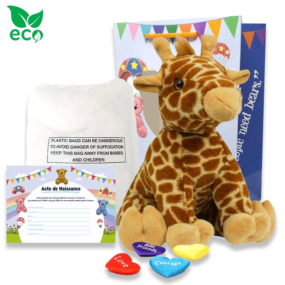 Kit Peluche Complet Girafe ECO