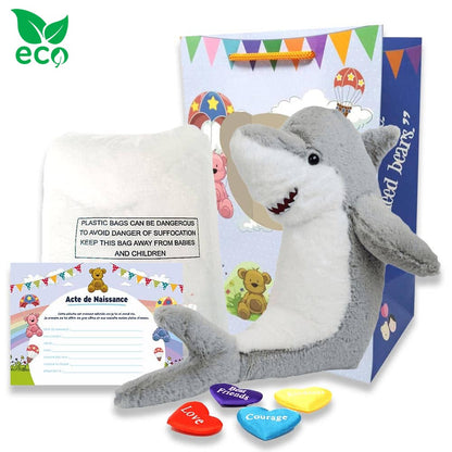 coffret pour créer sa peluche Requin ECO - The Peluche Factory