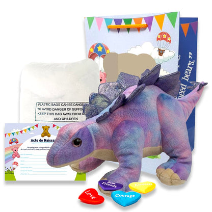 Peluche stégosaure à créer et personnalisée