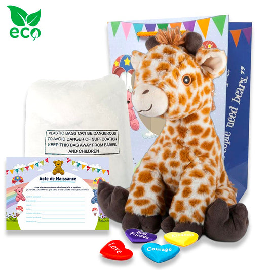 Coffret Peluche à Créer - Girafe Claire ECO