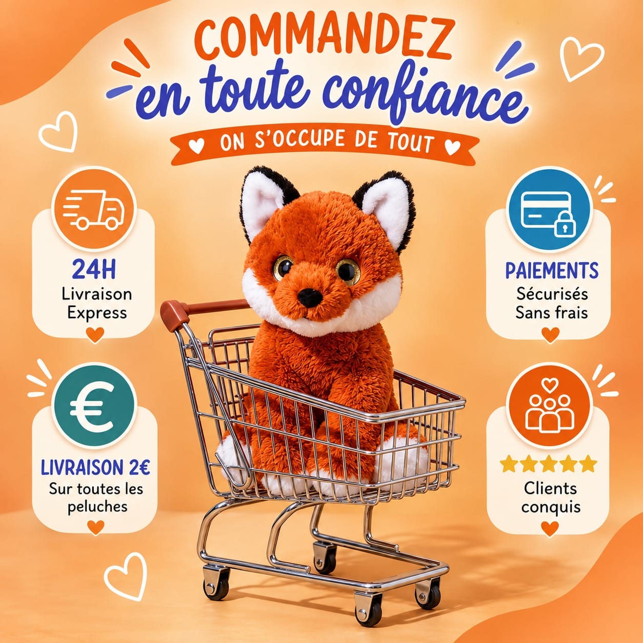 livraison express 24h paiement sécurisé