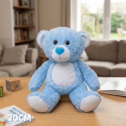 Nounours Bleau ECO 20 cm à Personnaliser.