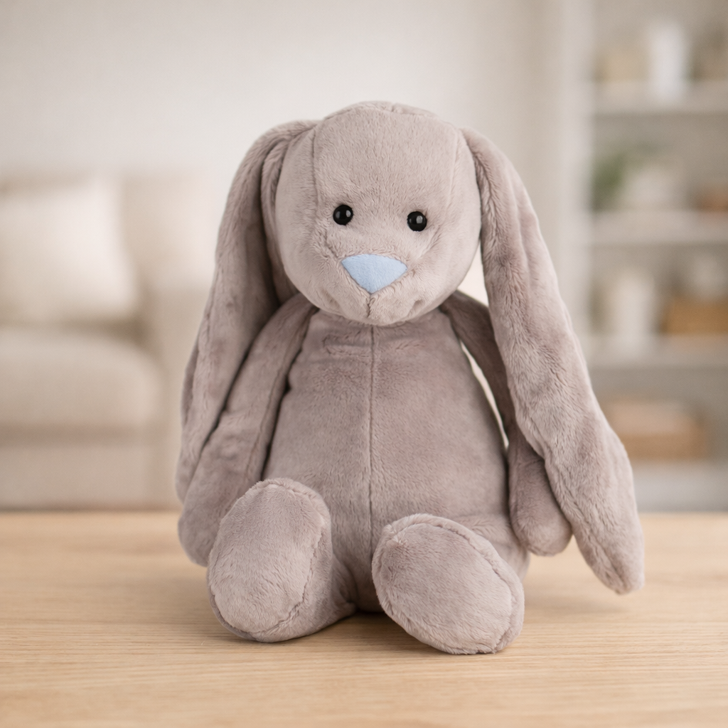 peluche lapin personnalisée