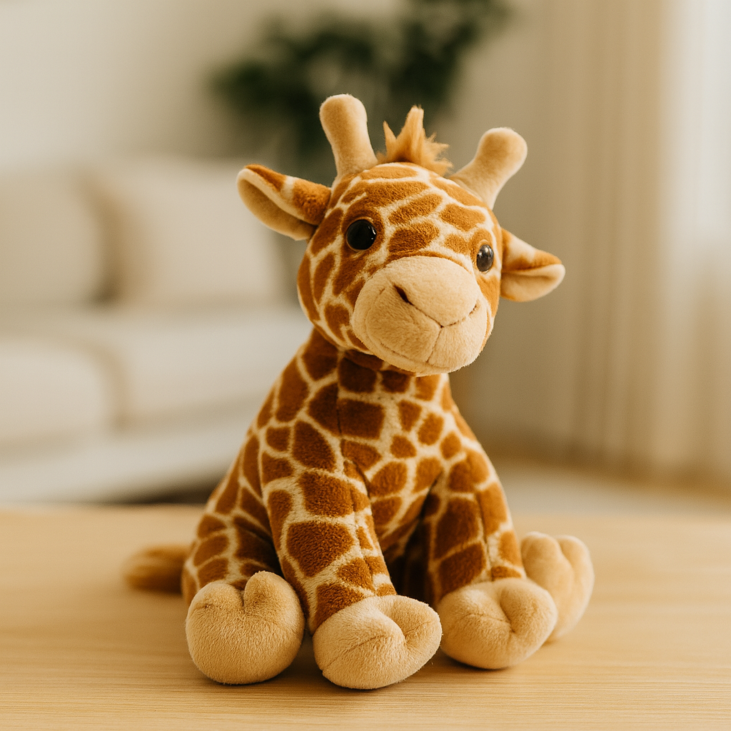 Peluche girafe à personnaliser