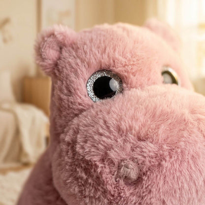Notre hippopotame en peluche. A créer soi-même. 