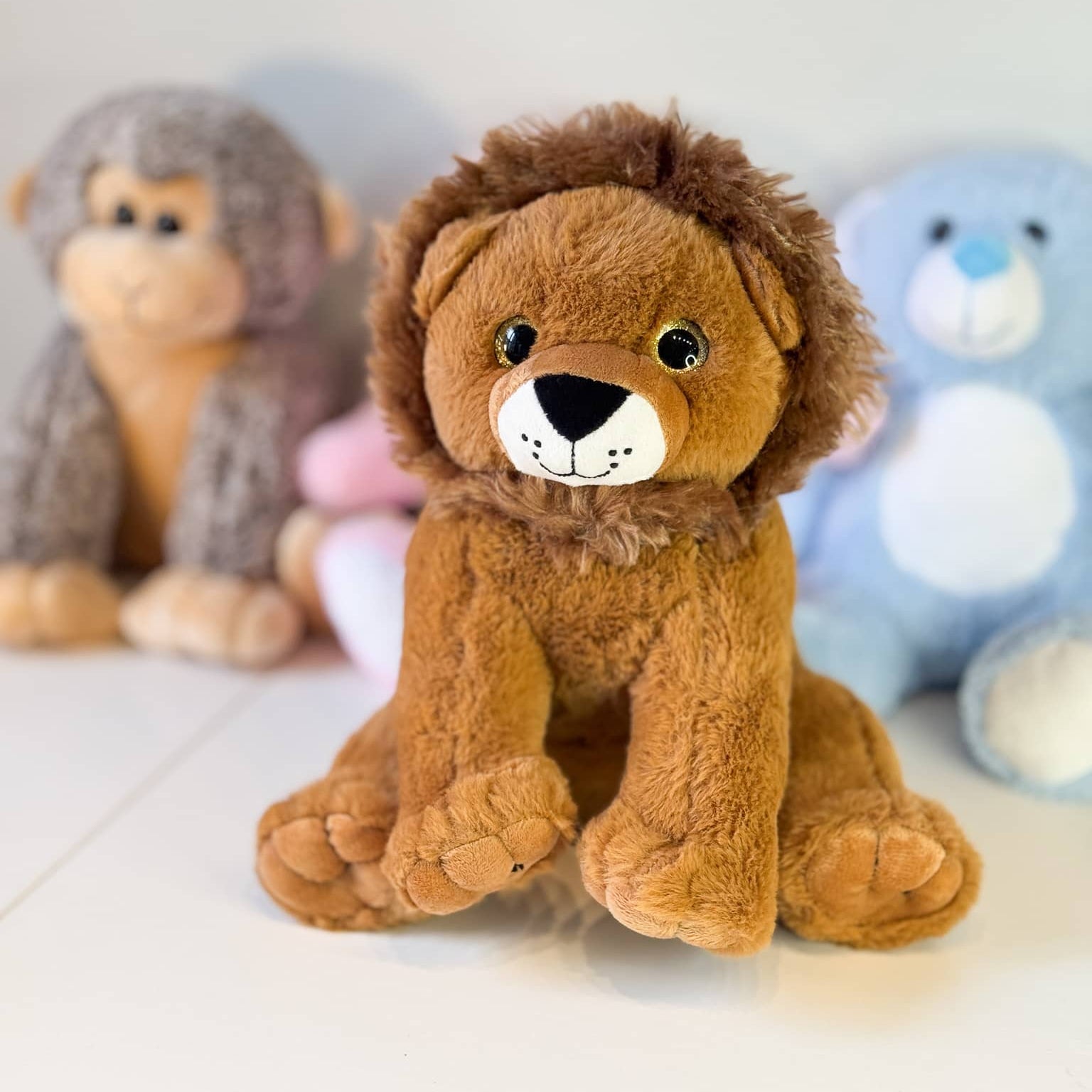 peluche lion personnalisée