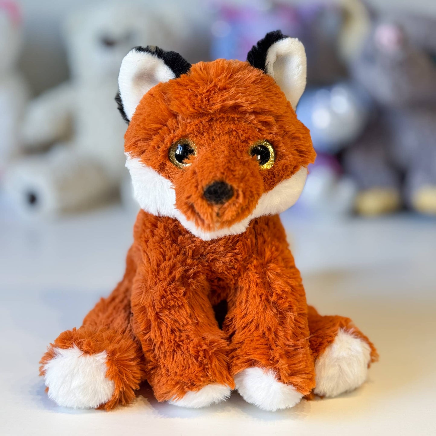 peluche renard orange personnalisée