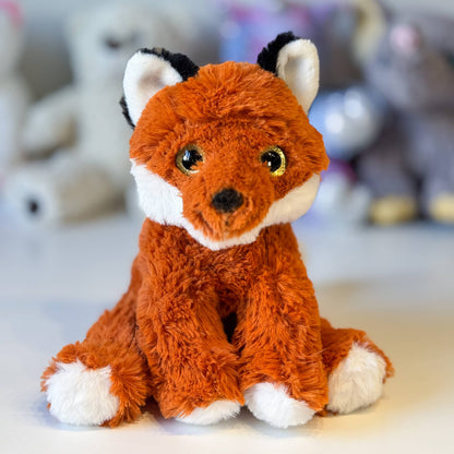 peluche renard orange personnalisée