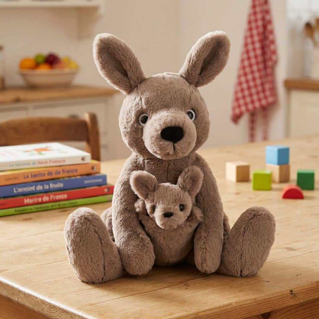 peluche kangourou