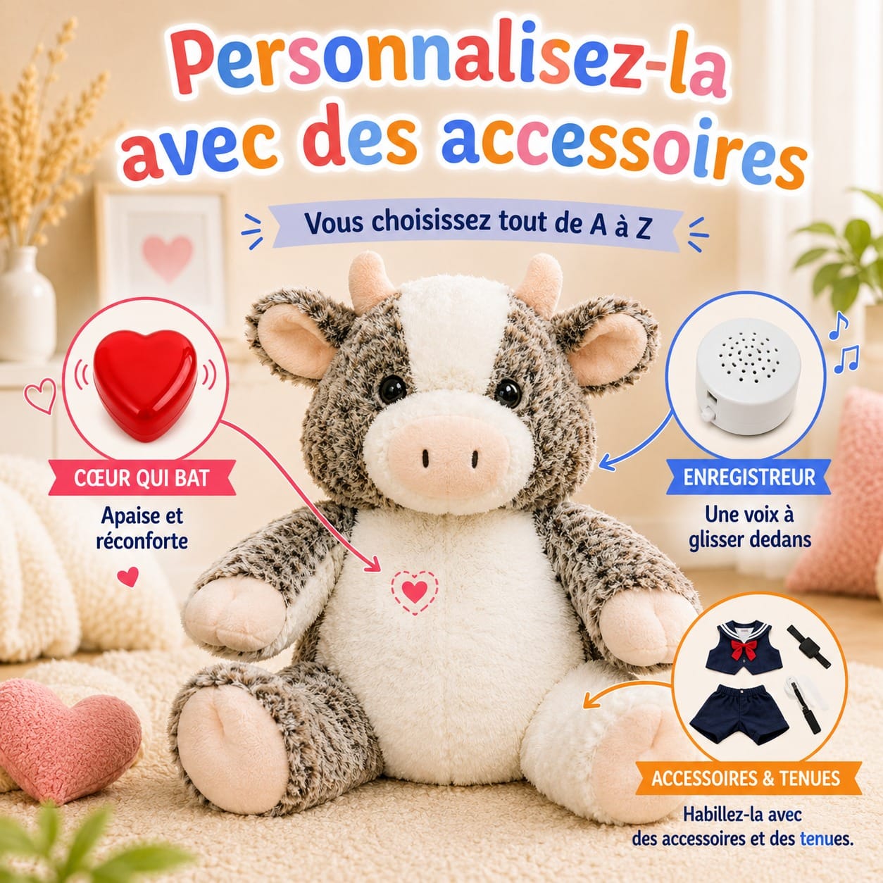 peluche personnalisée