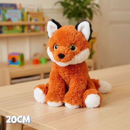 petite peluche renard roux 20cm