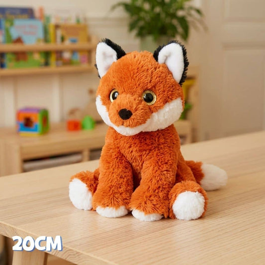 petite peluche renard roux 20cm