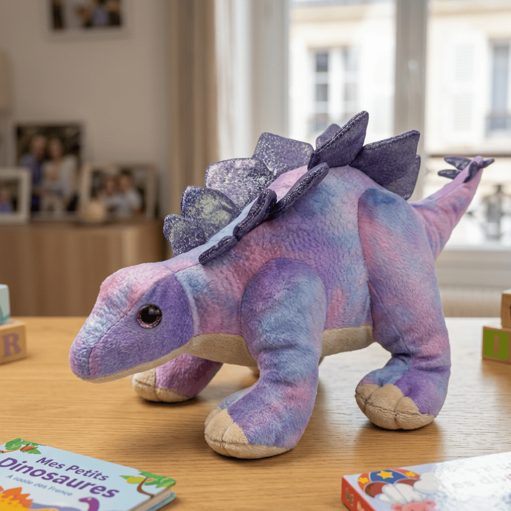 Peluche dinosaure Stégosaure à Personnaliser