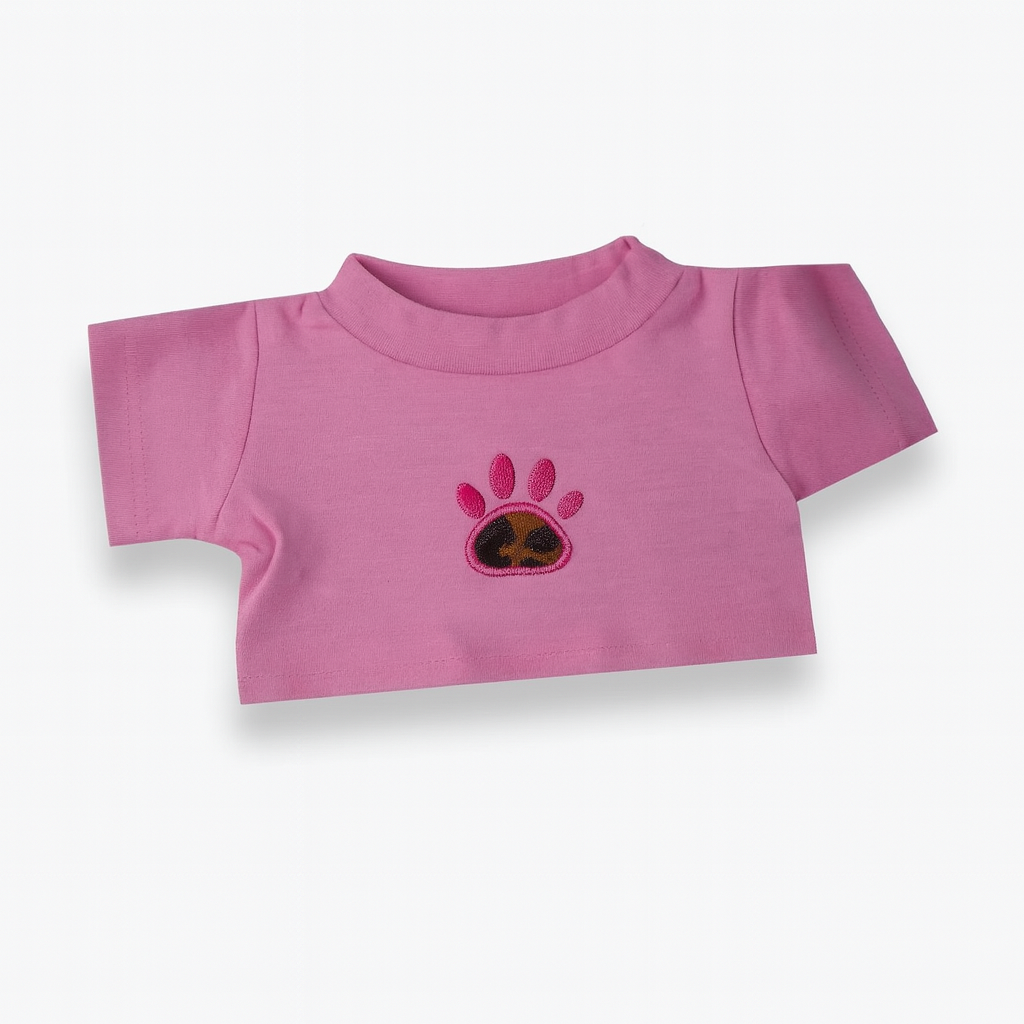 T-shirt Court Rose Cœur