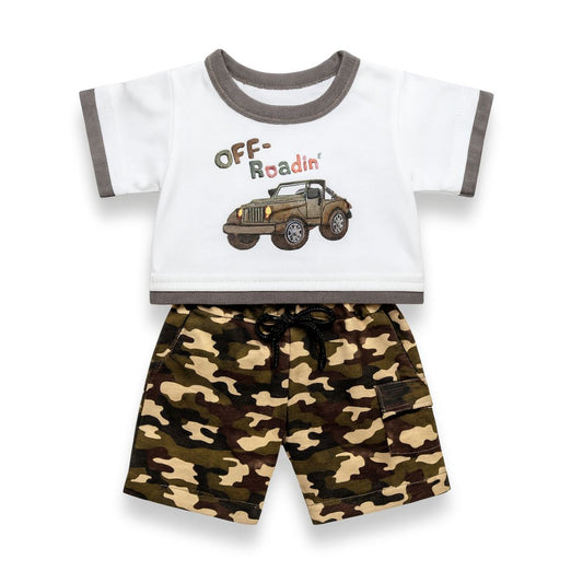 Tenue Pantalon Camouflage et Tshirt 4x4 Jeep