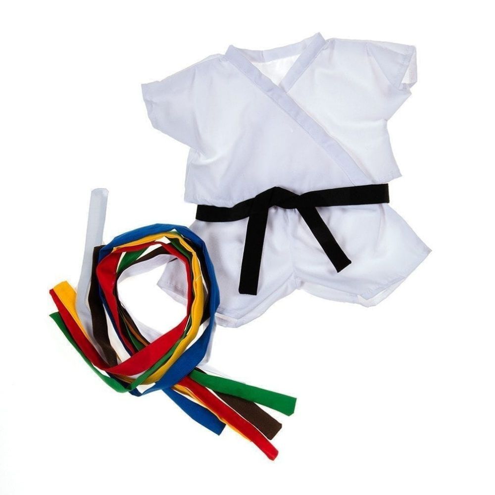 tenue de karaté pour peluche accessoire