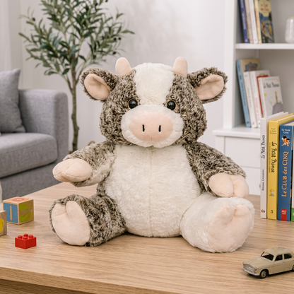 Nounours Vache ECO mignonne  à Personnaliser
