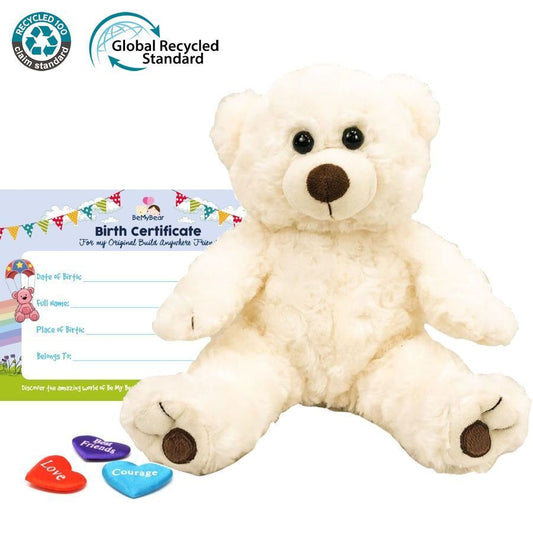 Blanc Neige l'Ours Timide 20cm ECO