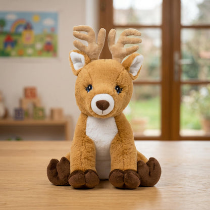 cerf en peluche